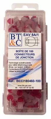 Boite de 100 connecteurs de jonction (B033180460-100)