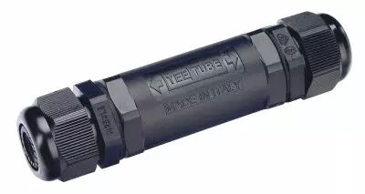 Bo�te de connexion, ext�rieur, 3 p�les, noir, IP68 (228730)