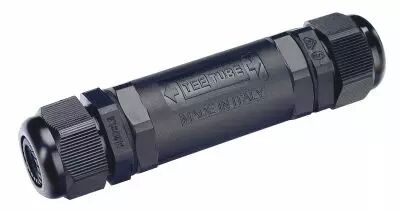 Bo�te de connexion, ext�rieur, 5 p�les, noir, IP68 (228725)