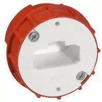 Bo�te luminaire Batibox - ma�onnerie - couvercle DCL - pr applique � bornes auto