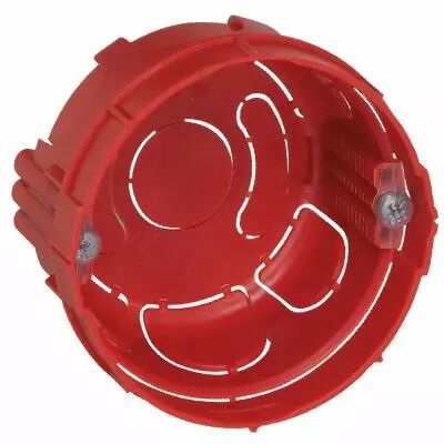 Bo�te monoposte Batibox - ma�onnerie - � 67 mm - avec vis - prof. 40