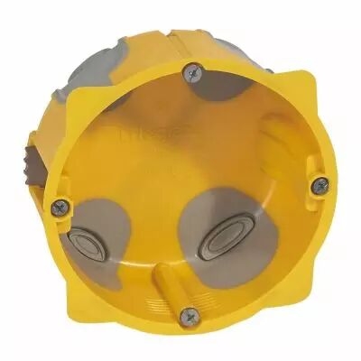 Bo�te monoposte Ecobatibox pour prise 20 et 32 A - � 85 mm - prof 40 mm