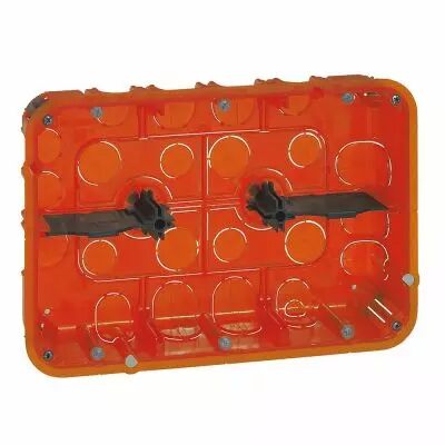 Bo�te multimat�riaux Batibox - grand format - 2x3 postes / 2x6/8 mod - prof 50