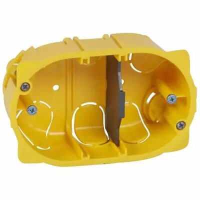 Bo�te multiposte Batibox - cloison s�che - pour Mosaic - 3 mod - prof. 40
