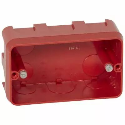 Bo�te multiposte Batibox - ma�onnerie - pour Mosaic - 3 mod - prof. 40