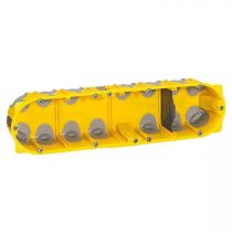boîte multipostes ecobatibox 4 postes 8 à 10 modules - profondeur 50mm (080034)