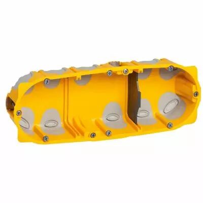 Bo�te multipostes Prog. Ecobatibox - 3 postes - 6/8 modules - prof. 40 mm