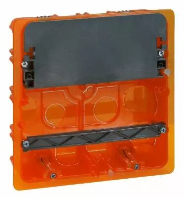 Bo�tier Batibox multim�dia - 1 x 5 modules maxi - 142 x 142 mm
