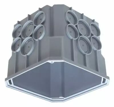 BOITIER ENCASTREMENT PLAFOND BETON POUR PLANOCENTRO (9070689)