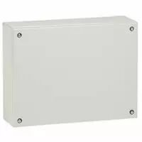 Bo�tier indus Atlantic m�tal rectangulaire - IP66-IK10 - 300x400x120mm -RAL 7035 (035611)