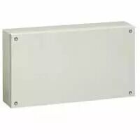 Bo�tier indus Atlantic m�tal rectangulaire - IP66-IK10 - 400x800x120mm -RAL 7035 (035622)
