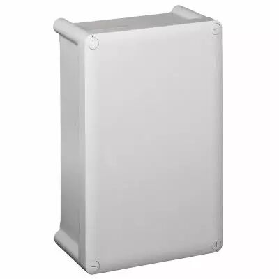 Bo�tier industriel plastique - IP55 IK07 - RAL 7035 - 130x75x74 - couv opaque (035900)