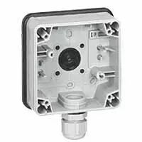 Bo�tier Plexo 66 composable gris - IP66/IK08 - 1 poste