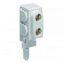 borne de raccordement 1p languette 2x25mm² (kf83b)