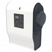 borne ve monophasée green\'up premium avec lecteur rfid 7,4kw mode 3 plastique (059006)