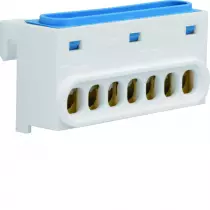 Bornier neutre,7 raccordements,IP2X (GZ07N)