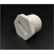 Bouchon ISO16 - polyamide gris (190166)
