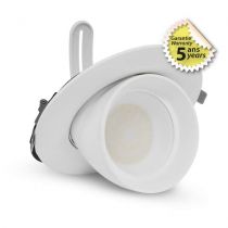 boutica cct spot escargot diam 190mm orient 38w 3k/4k/5700k blc 5ans (767440)
