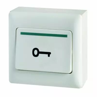 Bouton poussoir de sortie saillie � double s�curit�s no/nf en abs (BPSP)