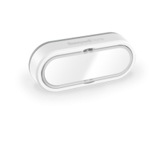 Bouton poussoir sans fil, porte étiquette et LED de confirmation  Paysage, Blanc (DCP911)