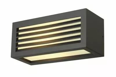 BOX-L, applique ext�rieure, anthracite, E27, 18W max, IP54 (232495)