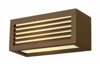 BOX-L, applique ext�rieure, rouille, E27, 18W max, IP54 (232497)