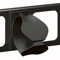 Bracelet guide-c�bles - 2 U - section utile 4070 m� - plastique - LCS� (046542)