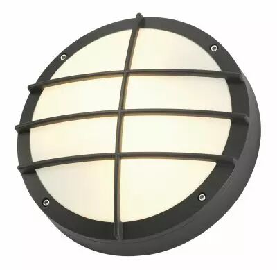 BULAN GRID, applique et plafonnier ext�rieur, anthracite, E27, 2x 25W max, IP44 (229085)