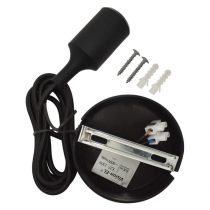 butterfly e27 douille silicon + cable 2m noir (5001)
