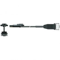 Cable 50 cm noir avec prise (9765501)