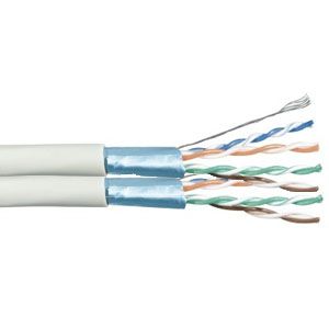 CABLE TX68SH - Câble RJ45 Cat6 F/UTP 2x4 paires - prix au mètre