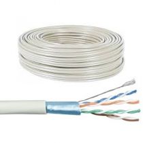 Câble RJ45 Cat6 F/UTP 4 paires - Couronne de 100m