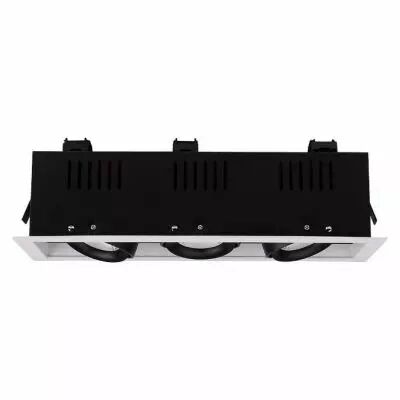 cadra spot cardan 230v 3 x 10w 24� 4000k blc orient (76348)