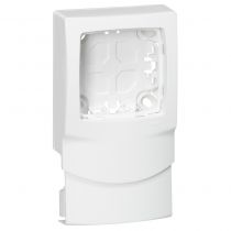 Cadre 1 poste saillie H16/60-40-32 BLANC (031456)