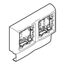 Cadre double Appareillage Saillie de Legrand 50 x 20 (11842)