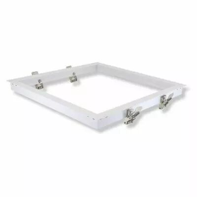 cadre placo dalle encastrable 300*300 blanc (73976)