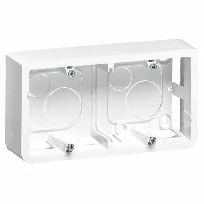 Cadre Prog Mosaic - pour support r�f. 802 52 - prof 40 mm - 4/5 ou 2x2 mod horiz