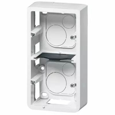 Cadre Prog Mosaic - pour support r�f. 802 52 - prof 40 mm - 5 ou 2x2 mod vert