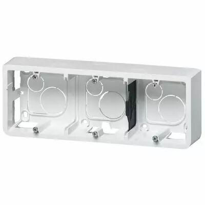Cadre Prog Mosaic - pour support r�f. 802 53 - prof 40 mm - 6/8 ou 3x2 mod horiz