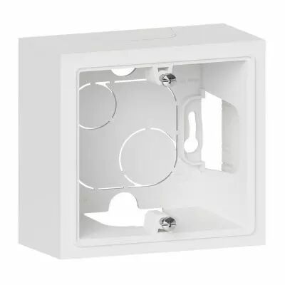 Cadre saillie 1 poste dooxie finition blanc (600041)