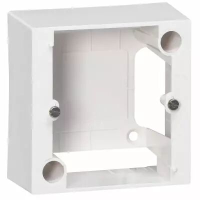 Cadre saillie 82x82 - pour socle � encastrer - prof 40 mm - ivoire (055439)