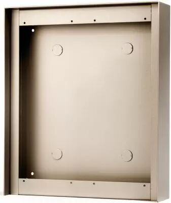 Cadre saillie aluminium avec visi�re 2 x 3 modules p/gt (GT203HB)