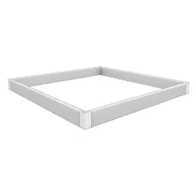 cadre saillie en kit 60x60 en aluminium (embouts en polycarbonate) (302213)