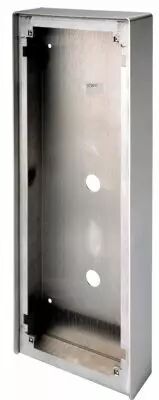 Cadre saillie inox avec visi�re 4 modules pour gtdmblvn (GT104HBI)