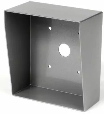 Cadre saillie inox avec visi�re pour ac10f (CS10)