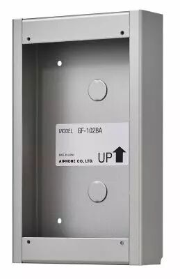 Cadre saillie sans visi�re 2 modules pour gamme gf-gh & gt (GF102B)