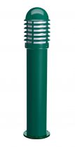 CALEO 1 - Borne Ext. IP44 IK07, vert, E27 100W max., lampe non incl., haut.73cm (1799)