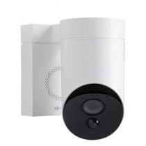 Caméra de surveillance extérieure blanche (1870346)