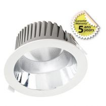 capella downlight diam 134mm 15w 4000k ip43/ip20 ik07 dali 5ans (400018)