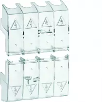 Capot cache borne 4P inter 100 (HZC218)